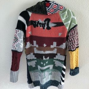 DESIGUAL Diana Patchwork Cardigan Multicolor SM